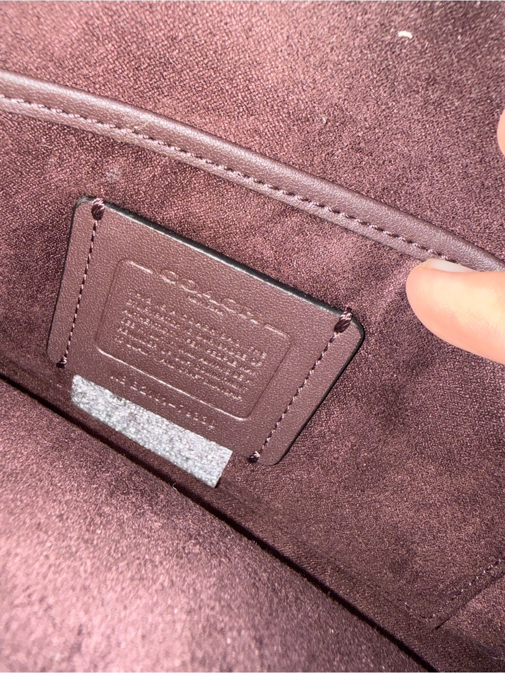 Coach Black and Brown Studded Shoulder Bag - Picture 5 of 7